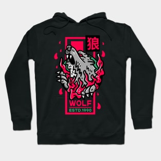 Wolf and The moon Hoodie